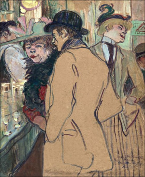 Alfred la Guigne, Henri de Toulouse-Lautrec - plak