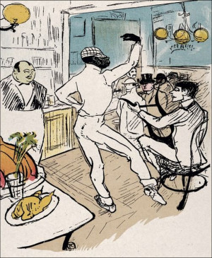 Chocolat Dansant, Henri de Toulouse-Lautrec - plak