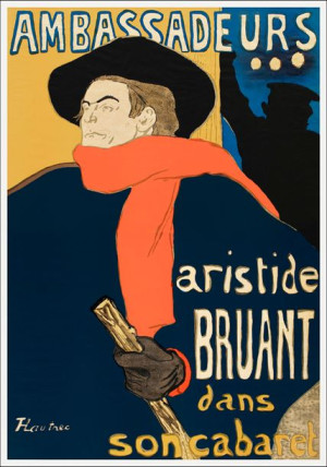 Ambassadeurs: Aristide Bruant dans son cabaret, He