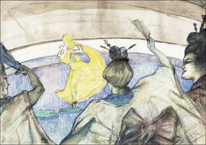 At the Circus, Henri De Toulouse-Lautrec - plakat