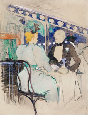 Fashionable People at Les Ambassadeurs, Henri De T