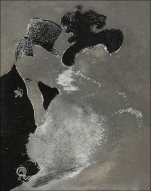At the Concert, Henri De Toulouse-Lautrec - plakat