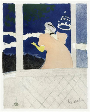 Aux Ambassadeurs, Henri De Toulouse-Lautrec - plak