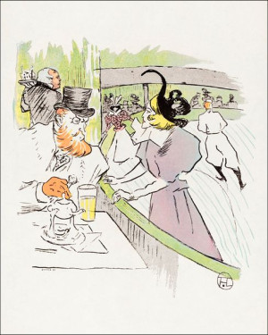 In the Skating Professional Beauty, Henri De Toulo