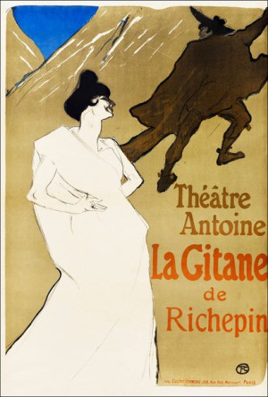 La Gitane, Henri De Toulouse-Lautrec - plakat 50x7