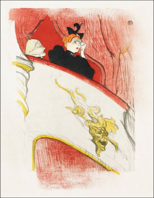 Balcony with a Gilded Grotesque Mask, Henri De Tou