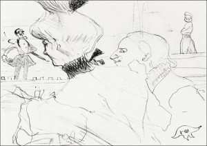 Couple at a Café Concert, Henri De Toulouse-Lautre