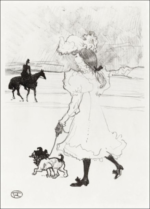 In the Woods, Henri De Toulouse-Lautrec - plakat 6