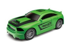 Samochód auto metalowe resorak mustang zielony 7cm