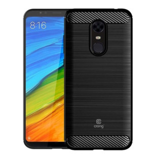 Crong Soft Armour Cover - Etui Xiaomi Redmi 5 Plus (czarny)
