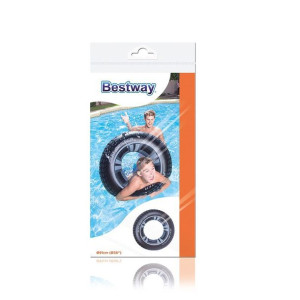 Bestway - koło do pływania duże 91 cm wzór opona