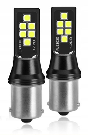 P21w Led Żarówki 12 Smd 3535 Jakość Pomarańczowe