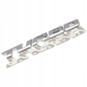 TURBO EMBLEMAT Metal Przyklejany Nowy