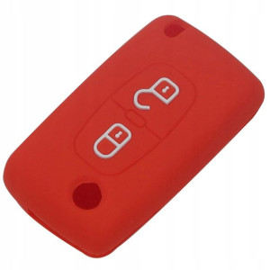 PEUGEOT CITROEN Etui Silikonowe na kluczyk 2 p CZE
