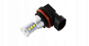 LED Żarówka H8/H11 Diody 3030 12 LED SMD ORANGE