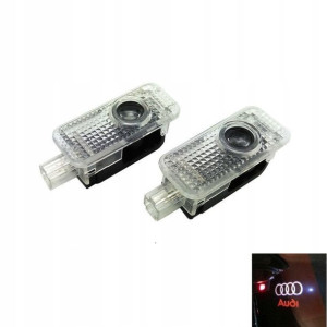 AUDI Led Logo Projektory 3D HD Lampki Powitalne