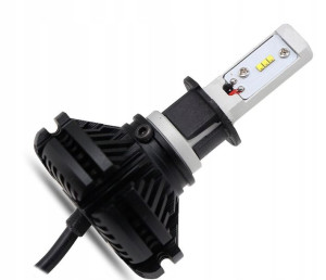 H3 Żarówki X3 LED 6000LM 50W ZES-2 Halogeny