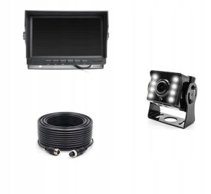 Kamera Cofania+Monitor 7 cali TIR TRUCK AHD FV