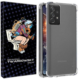 Etui Do Samsung Galaxy A72 Twardowsky Air + Szkło