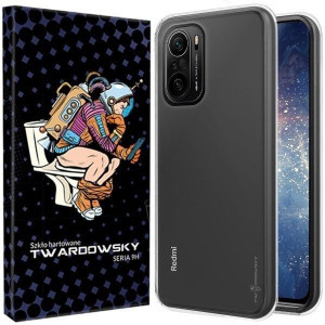 Etui Do Xiaomi Poco F3 Twardowsky Less + Szkło 9h