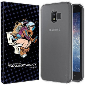 Etui Do Samsung Galaxy J2 Twardowsky Less + Szkło