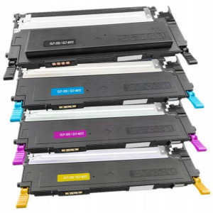 4x Toner Samsung Clt-4072s Zamiennik 1.5/1k Cmyk