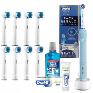 Szczoteczka Elektryczna Oral-b Pro 1 700 + Dodatki