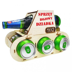 Czołg na piwo Sprzęt bojowy dziadka
