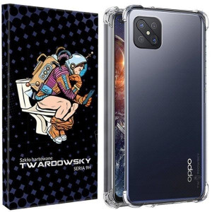 Etui Do Oppo Reno 4 Z 5g Twardowsky +szkło +aparat
