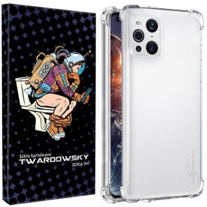 Etui Do Oppo Find X3 Pro Twardowsky Air + Szkło 9h