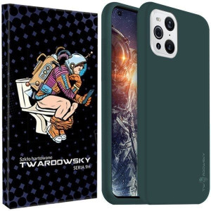 Etui Do Oppo Find X3 Pro Twardowsky Hole +szkło 9h