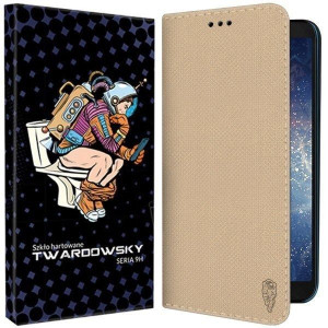 Etui Do Moto E6 Play Twardowsky + Szkło + Aparat