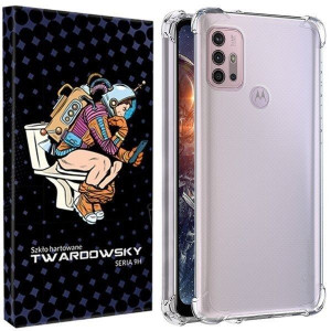 Etui Do Motorola Moto G30 Twardowsky Air +szkło 9h