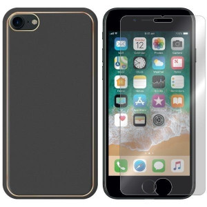 Etui Do Iphone 8 Pokrowiec Ecoleather + Szkło 9h