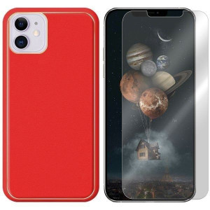 Etui Do Iphone 12 Pokrowiec Ecoleather + Szkło 9h