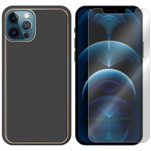 Etui Do Iphone 12 Pro Pokrowiec Ecoleather + Szkło