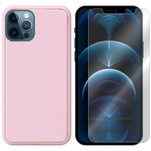 Etui Do Iphone 12 Pro Max Case Ecoleather + Szkło