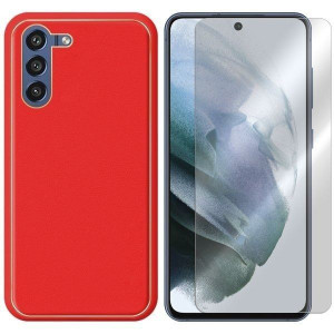 Etui Do Samsung Galaxy S21 Fe Ecoleather + Szkło