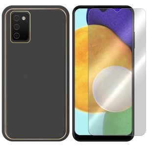 Etui Do Samsung Galaxy A03s Ecoleather + Szkło 9h