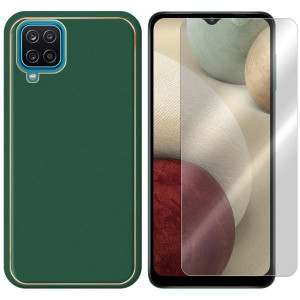 Etui Do Sam Galaxy A12 Sm-a125 Ecoleather + Szkło