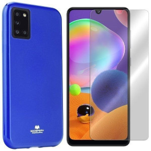 Etui Do Samsung Galaxy A31 Mercury Jelly + Szkło