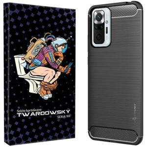 Etui Do Redmi Note 10 Pro Max Twardowsky + Szkło