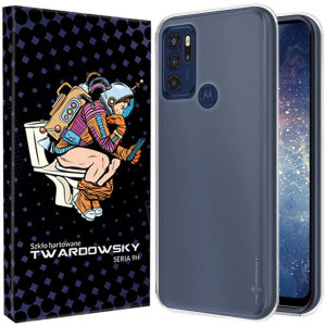 Etui Do Motorola Moto G60s Twardowsky Less + Szkło