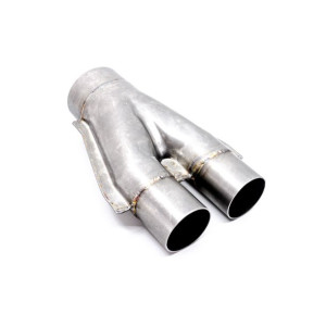 Trójnik wydechowy Y-PIPE 70 mm 2x50 mm 74 mm