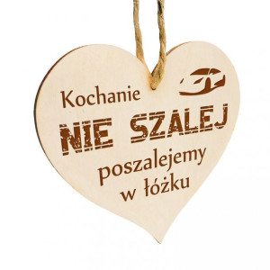 Zawieszka do samochodu Nie szalej Samochód