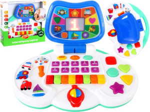 DUMEL Interaktywny LAPTOP Edukacyjny Dla Dzieci
