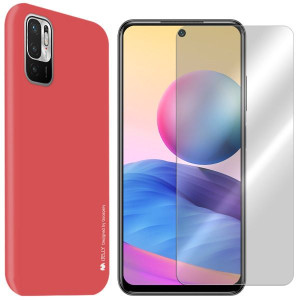 Etui Do Redmi Note 10 5g Mercury I-jelly +szkło 9h