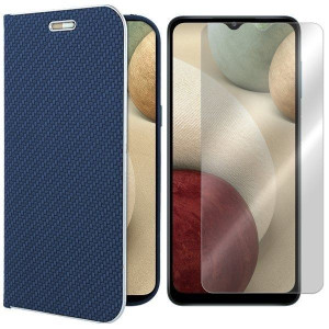Etui Do Samsung Galaxy A12 Sm-a125 Posh + Szkło 9h