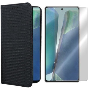 Etui Do Samsung Galaxy Note 20 Case Magnet + Szkło