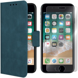 Etui Do Iphone 8 Pokrowiec Fancy Velvet + Szkło 9h